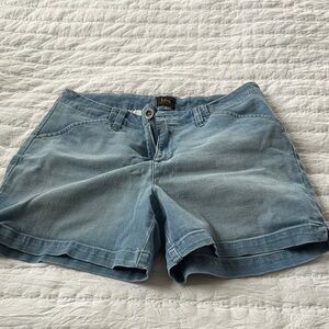 Lee Women's Light Blue Jean Shorts